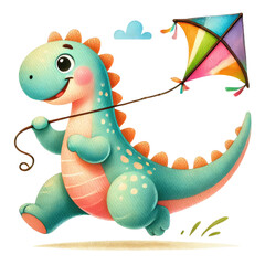 Cute summer dinosaur clipart featuring playful dinosaurs enjoying sunshine, ice cream, and beach fun. Perfect for kids’ projects, nursery decor, party invitations, and seasonal crafts. Bright.