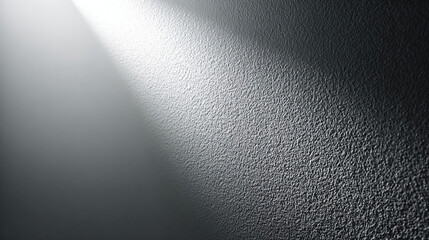 Dramatic Spotlight on Textured Surface: Abstract Grey Background