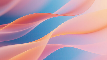 Fototapeta premium Dreamy Abstract Background Swirls Gentle Hues of Pink and Blue