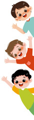 Happy boy illustration 