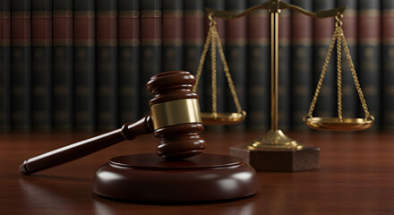 Justice scales gavel law legal concept powerful image