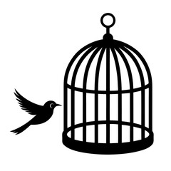 bird in cage