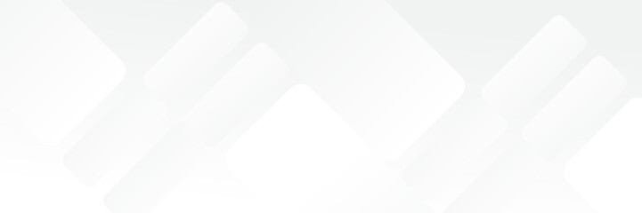 Abstract pattern white geometric banner design background.