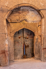 Historic door in Alqosh village, Kurdistan Region of Iraq