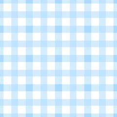 Fabric pattern,  blue and white checkered pattern, gift wrapping paper , seamless pattern 