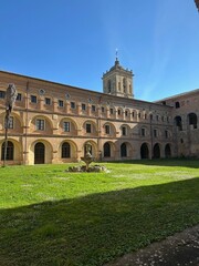 A large stone building