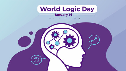 Creative World Logic Day Illustration