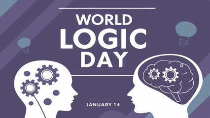 Creative World Logic Day Illustration