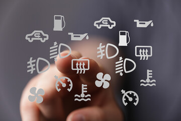 Learn to identify and understand common car dashboard warning lights.  Prevent costly repairs!