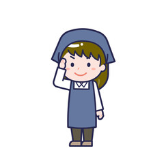 スタッフ／ななめ／女性 02