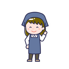 スタッフ／ななめ／女性 04