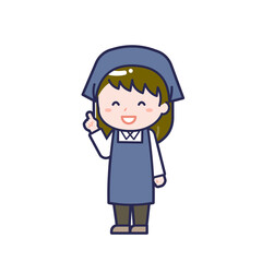 スタッフ／ななめ／女性 13