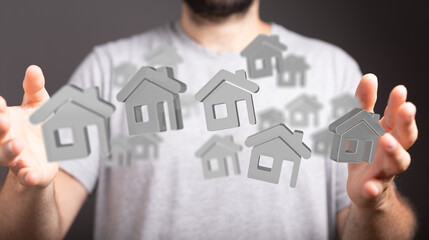 Real estate, housing market, property, home ownership, investment, virtual, digital, technology, future, growth, development