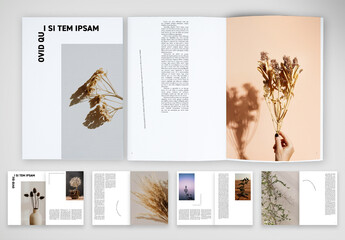 Modern Brochure with Free Text