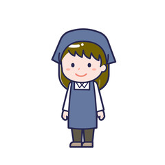 スタッフ／ななめ／女性 09