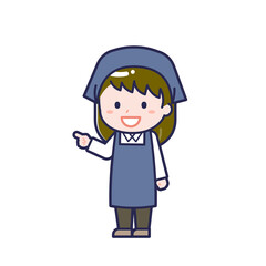 スタッフ／ななめ／女性 16