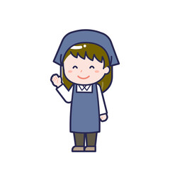 スタッフ／ななめ／女性 17