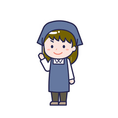 スタッフ／ななめ／女性 12