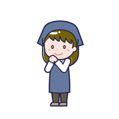 スタッフ／ななめ／女性 22