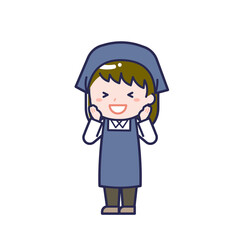 スタッフ／ななめ／女性 21