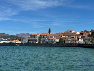 Fototapeta premium A town on the water