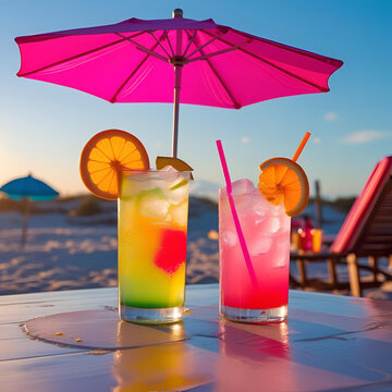 aperitivi colorati per l'estate