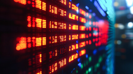 Fototapeta premium Arrow, stock market and finance background design for business, economy and global inflation. Graphic, seo or marketing strategy graphic wallpaper