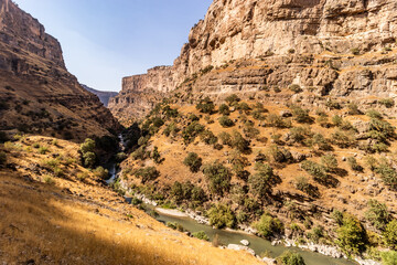 Rawandiz (also Rawanduz) river gorge in Kurdistan Region of Iraq