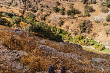 View into Rawandiz (also Rawanduz) canyon in Kurdistan Region of Iraq