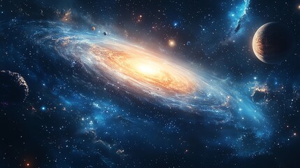 Obraz premium planet in space