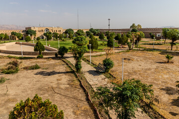 Courtyard of the Ottoman fortress Koya in Koy Sanjaq town, Kurdistan Region of Iraq