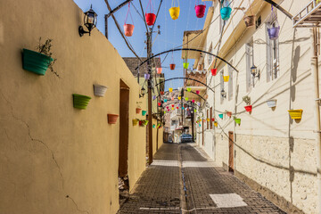 Alley in Akre town, Kurdistan Region of Iraq