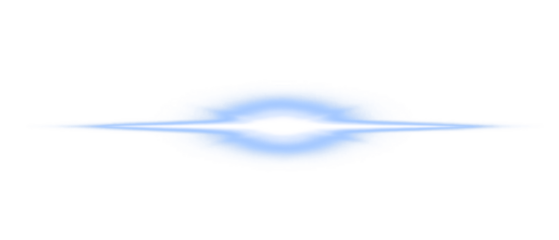 Light, line, horizontal, blue, shine in a glowing futuristic style. PNG with transparent background, perfect for Overlay effects, neon beams, shimmer, and speed light visuals. Includes PNG asset.