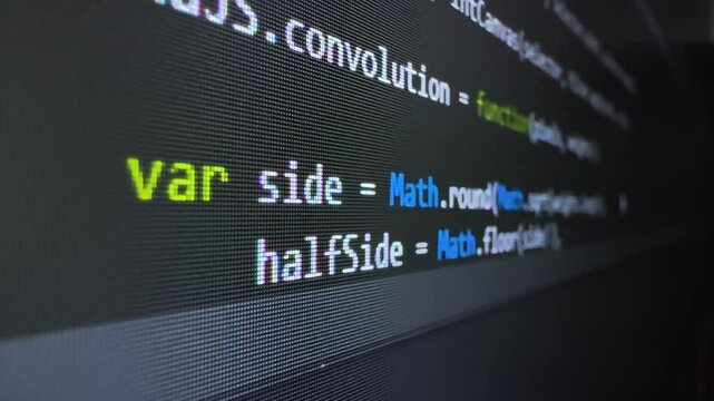 Cinematic Screen Capture - JavaScript JS Programing Coding - 4K