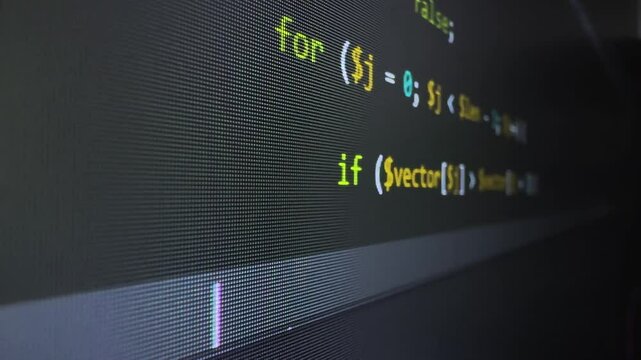 Cinematic Screen Capture - PHP Programing Coding - 4K