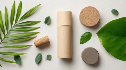 Organic certification cosmetics eco containers natural