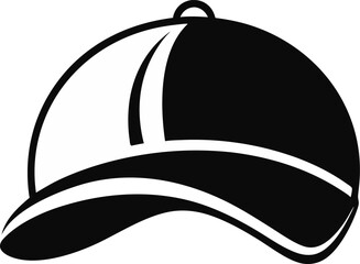 Cap Silhouette Vector Illustration 