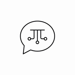 technology ideas icon sign vector