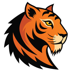 Wild animal head vectors including lion and tiger illustrations, perfect for tattoo designs or mascot symbols