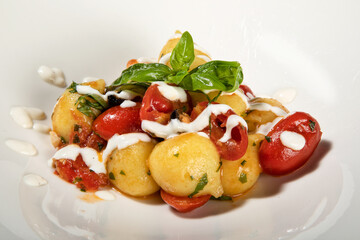 gnocchi con zucchine al sugo gnocchetti primi pasta