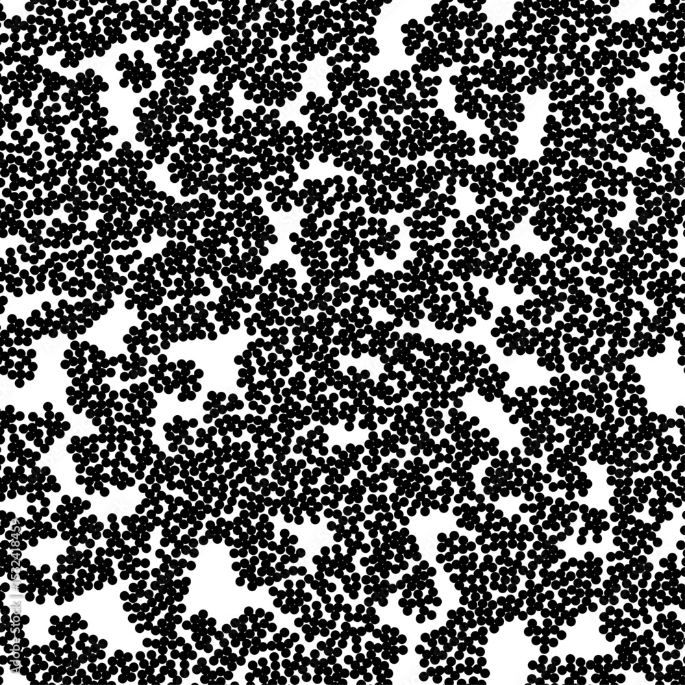 Poster Random dots seamless pattern. Repeating fade dotted halftone. Fading background. Simple small geometric pattern. Repeat faded texture. Repeated abstract fades