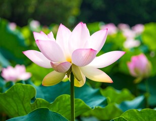 Close-up of a beautiful lotus flower