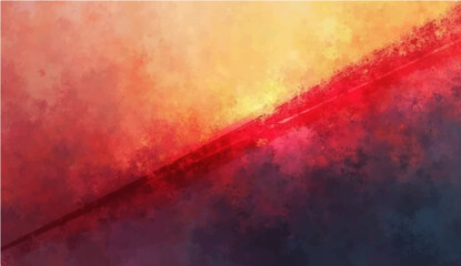Abstract gradient background with grainy red line.