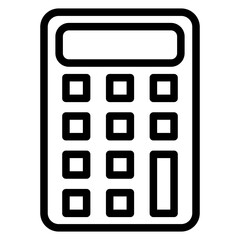 Vector Design Calculator Icon Style