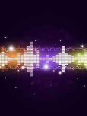 Party Music Equalizer Poster