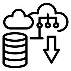 Vector Design Save Icon Style