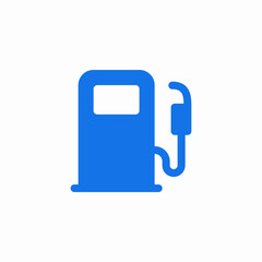 gas station vehicle pump icon sign vector