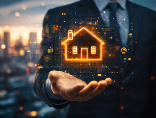 Hands-on approach to digital real estate concepts in city landscape