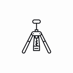 cap opener icon sign vector