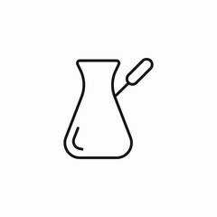 coffee pot icon sign vector
